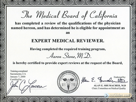 Medical Board of California Reviewer